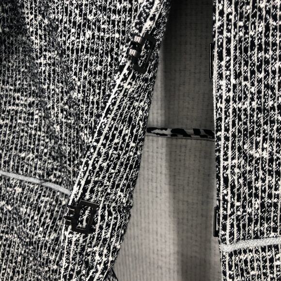 Cabi Gray 5299 3/4 Sleeve Pockets Hook & Eye Lightweight The Times Jacket Coat - Picture 4 of 9